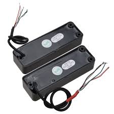 Kmise Dubbel Humbucker Pickup för 4-strängad Basgitarr