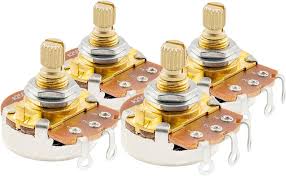 Musiclily Pro Mässingsaxel A250K Logaritmisk Potentiometer