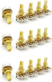 Epodmalx 3 x Gitarr Potentiometer för Ljudvolym