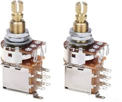 Musiklily Pro Mässing A500K Push-Push Potentiometer