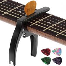 YOOUS Tanmus Gitarr Capo - Lätt Metalldesign för Akustiska Instrument