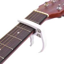 Gitarrcapo K73 Vit för Akustisk och Elgitarr