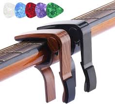 5-pack Capo för Akustisk Gitarr i Aluminium