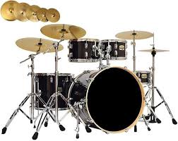 Keshuo Akustiska Trummor för Vuxna - 5 Trummor & 4 Cymbaler