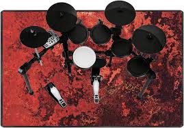 ANSNOW Trummatta för Elektroniska Trummor