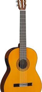 Yamaha CGX102 Elektrisk Klassisk Gitarr - Naturlig Finish