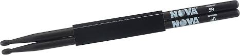 Vic Firth NOVA 5B Trumpinnar med Träspets - Svart