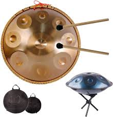 Handpan i Stål 22 D – 432 Hz Tungtrumma