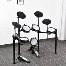 Elektroniskt Trumset med Två Pedaler