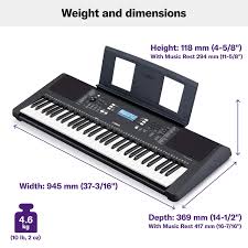 Yamaha Digitalpiano PSR-E373