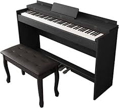 88 Tangenters Digitalpiano med Hammarslag - Perfekt för Nybörjare