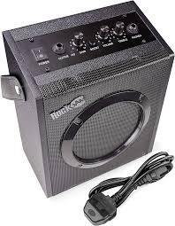 RockJam 10W Elektrisk Gitarrförstärkare med Overdrive och Hörlursutgång