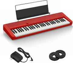 Casio CT-S1RD CASIOTONE Piano med 61 Anslagsdynamiska Tangenter