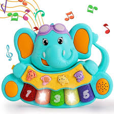 TOEY PLAY Baby Piano - Musikleksak för 1-åringar