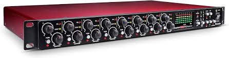 Focusrite Scarlett OctoPre Dynamic för Inspelning och Produktion