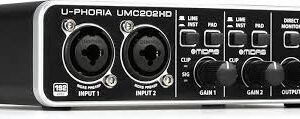 Behringer UMC202HD Ljudgränssnitt - Svart