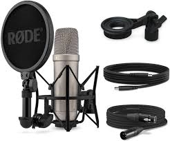 Rode NT1 5:e gen XLR USB studio-mikrofon - Silver