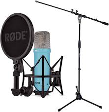Rode NT1 Signature Blue - Studio-mikrofon med stativ