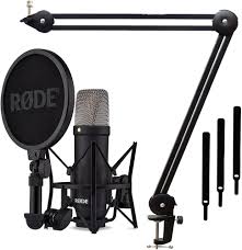 Rode NT1 Svart Studio-Mikrofon - Keepdrum MS138