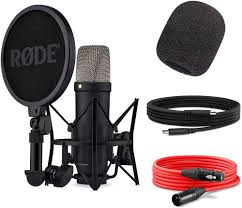 Rode NT1 5:e Gen XLR/USB Mikrofon med WS2 Popfilter