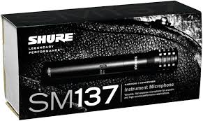 Shure SM137 Studio Mikrofon - Svart