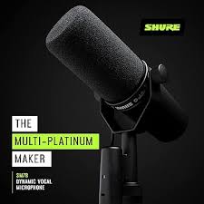 Shure SM7B - Dynamisk Mikrofon för Podcast och Sändning
