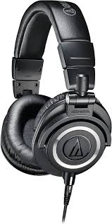 Audio-Technica M50xWH Professionella Monitorhörlurar - Svart