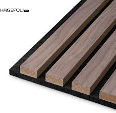 HAGEFOL® Akustikpaneler Trä 60x60 cm - Valnöt