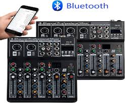 ZYXYYDS Bluetooth Ljudblandare Fk6