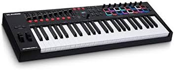 M-Audio Oxygen Pro 49 MIDI Keyboard med Beat Pads och Programvara