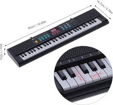 61 Tangenter Multifunktionell Bärbar Karaoke Piano