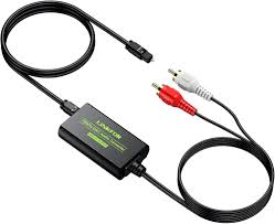 LiNKFOR Digital till Analog DAC - SPDIF Toslink till RCA L/R