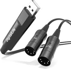 DigitalLife USB till MIDI (5-Pins MIDI DIN