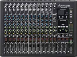 Mackie Onyx 16-Kanal Premium Analog Mixer med Multi-Slot USB
