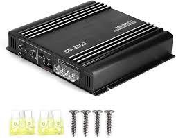 Qiilu 12V 3800W 2-kanals Ljudförstärkare
