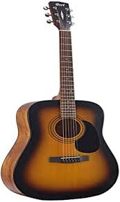 Cort A-001 Akustisk Folkgitarr med Väska