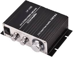 VBESTLIFE Mini 2-kanals HiFi Effektförstärkare