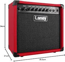 Laney LX20R Rödfärgad Elgitarrförstärkare