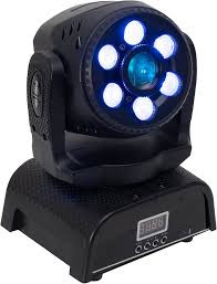 Rörligt Huvud Spot Wash LED DMX RGBW