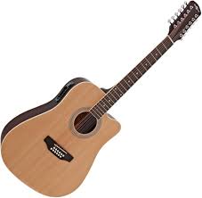 Gear4music Dreadnought 12-strängad Elakustisk Gitarr