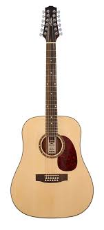Ashton D25/12 12-strängad Dreadnought akustisk gitarr - Naturlig Finish