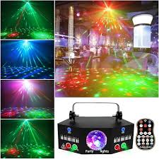 RGB LED Scenbelysning 3-i-1 Disco Ball Ljus