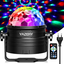 YAZEKY 360° Roterbar Disco Boll med 7 RGB Färger