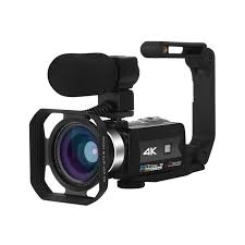 4K Professionell Videokamera med Wifi och 56MP för Vlogg