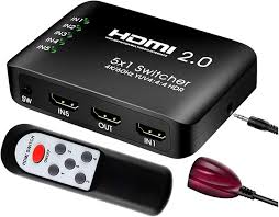 Videomixer HDMI 2.0 4K 60Hz 3-Port Splitter