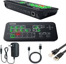 HDMI Live Stream Växlare med Multi-Kamera Video Mixer