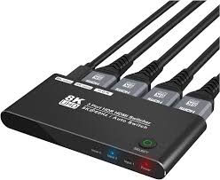8K HDMI Video Mixer Switcher 3 In 1 Utgång