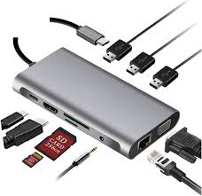 11-i-1 USB C Hub med Video Mixer Switcher 4K