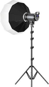 Tvåfärgad LED-videobelysning GVM 100W med Bowens