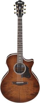 Ibanez AE340FMH Mahogny Sunburst - Elektroakustisk Gitar